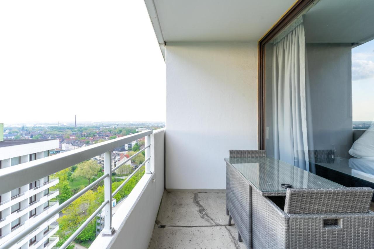 Gelsendesign III - Netflix I Balkon I Zentral Apartment Gelsenkirchen Bagian luar foto
